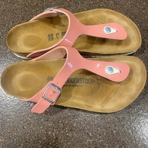 Birkenstock’s size 9 they run a bit bigger